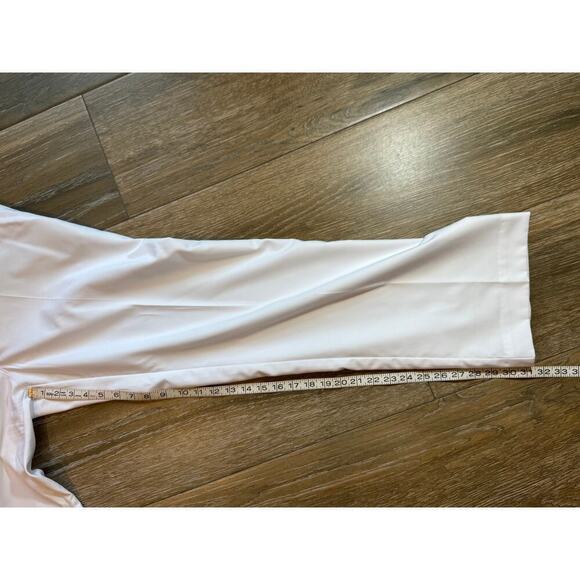 Adidas ClimaLite women's white golf pants size 12 - Picture 8 of 10